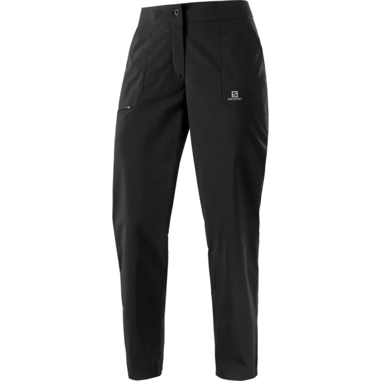 Black Salomon Wayfarer City Women's Sport Pants | IE CF9268